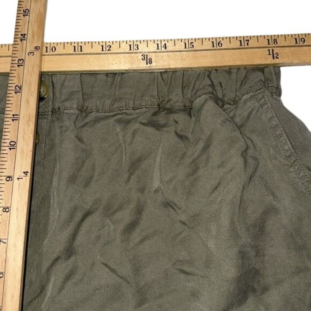 Marc New York Andrew Marc Womens Olive Paperbag Waist Tencel Pants XL - Picture 8 of 8